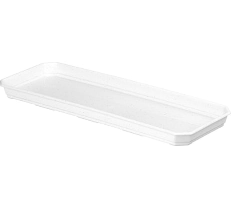 Поддон для балконного ящика Idiland Basil 40 см, мраморный 221601033/01