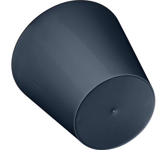 Горшок для цветов Idiland Rosemary D 200 мм, 4 л, с дренажной вставкой, серый 221600135/01