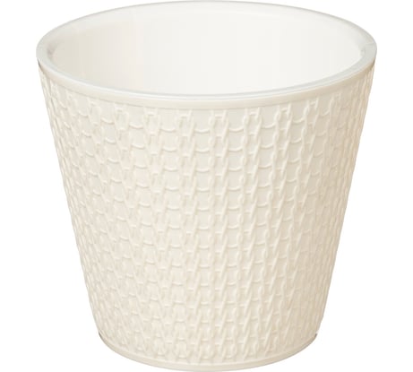 Горшок для цветов Idiland Velvet D 160 мм, 1.6 л, светло-бежевый 221602825/01