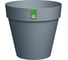 Горшок для цветов Idiland Tarragon 7 л, D 250 мм с дренажной вставкой, серый 221610535/01 1