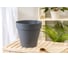 Горшок для цветов Idiland Tarragon 7 л, D 250 мм с дренажной вставкой, серый 221610535/01 2