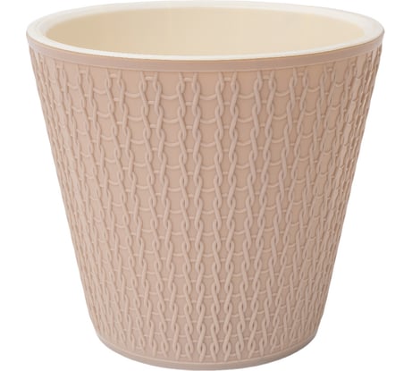 Горшок для цветов Idiland Velvet D 160 мм, 1.6 л, бежевый 221602827/01