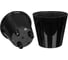Горшок для цветов Idiland Rosemary D 200 мм, 4 л, с дренажной вставкой, черный 221600130/01 5