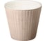 Горшок для цветов Idiland Velvet D 230 мм, 5 л, бежевый 221603027/01 1