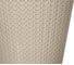 Горшок для цветов Idiland Velvet D 230 мм, 5 л, бежевый 221603027/01 2