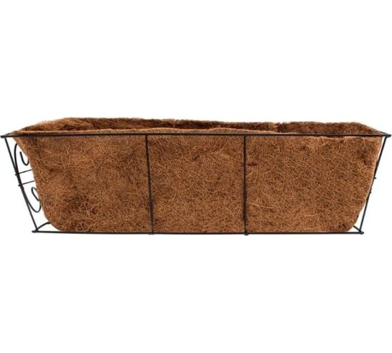 Пристенное кашпо с декором PALISAD 74x20 см 69014