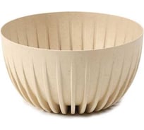Миска LAMELA Sp.z o. 943 MIRA ECO wood d 30, h 15,6 см 6,3 л песочный 069804