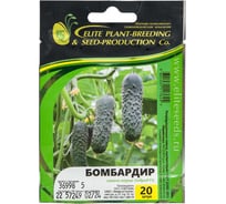 Бомбардир F1 семена огурца 20 шт ЭС мини ELITE PLANT-BREEDING & SEED PRODUCTION Co. 1071855758