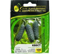 Квест F1 семена огурца 100 шт ЭС мини ELITE PLANT-BREEDING & SEED PRODUCTION Co. 1071854651