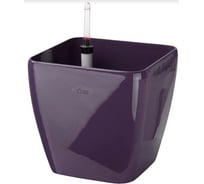 Квадратный горшок с автополивом 22х22х20.5 сливовый GREEN APPLE Б0007741
