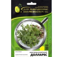 Микрозелень-семена для проращивания. Горчица листовая зеленая Долларес 20 г ЭС мини ELITE PLANT-BREEDING & SEED PRODUCTION Co. 1026999121