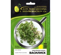 Микрозелень-семена для проращивания. Базилик зеленый Василиск 20 г ЭС мини ELITE PLANT-BREEDING & SEED PRODUCTION Co. 1070009679