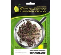 Микрозелень-семена для проращивания. Базилик лиловый Философ 1000 г ЭС ( банка) ELITE PLANT-BREEDING & SEED PRODUCTION Co. 107079874