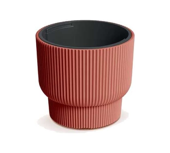 Кашпо Prosperplast d BMLR400-7598U MILLY d 39,5 h 35 см 20 л медь с вкладышем 069865 1
