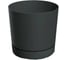 Кашпо Prosperplast d POP150-S433 прикрепленный поддон TUBO P d 14.8 см h 14.7 см 1,8 л антрацит 069996 1