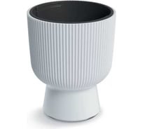 Кашпо Prosperplast d BMIG400-S449 MILLY d 39 h 45,5 см 20 л белый с вкладышем 069888