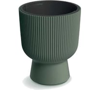 Кашпо Prosperplast d BMIG300-2411U MILLY d 30 h 36,5 см 10 л зеленый с вкладышем 069875
