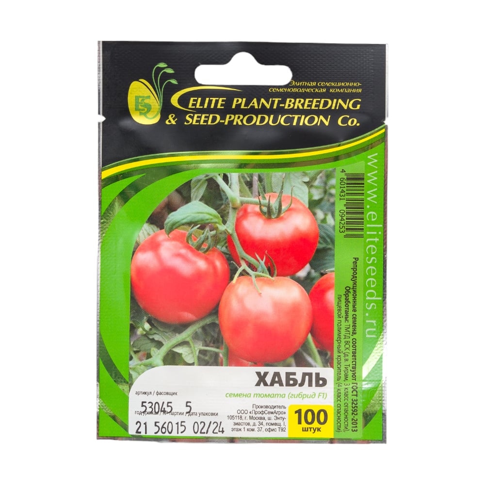 Хабль F1 семена томата 100 шт ЭС мини ELITE PLANT-BREEDING & SEED ...