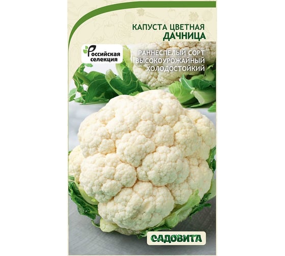 Семена Садовита Капуста цветная Дачница 0.2 г 00216420