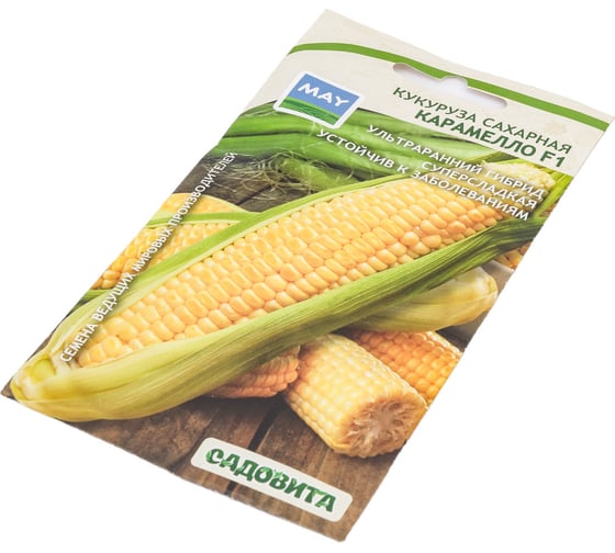 Семена Садовита Кукуруза Карамело F1 15 шт. MAY SEED 00216431