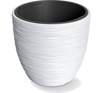 Кашпо Prosperplast DBFU570-S449 FURU d 56,9, h 44,5 см, белый, с вкладышем 068865