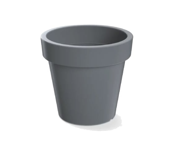 Кашпо Prosperplast DLOF600-405U LOFLY d 58,2, h 53,2 см, 54,7 л, серый 069331 1