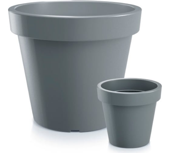 Кашпо Prosperplast DLOF500-S433 LOFLY d 49, h 45,5 см, 52 л, антрацит 069329