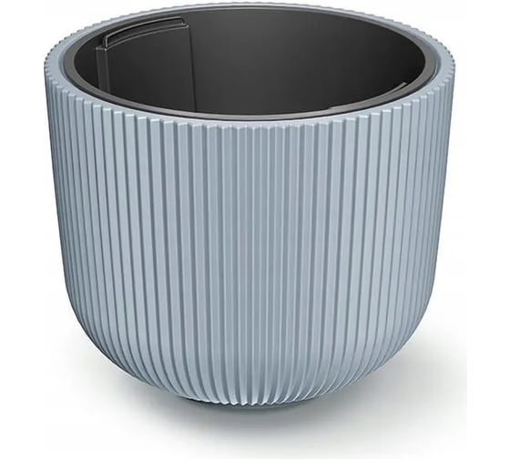 Кашпо Prosperplast DBML400-443U MILLY d 39, h 32 см, светло-серый, с вкладышем 069755 1