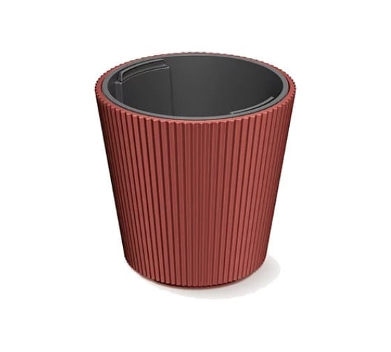 Кашпо Prosperplast DBMI300-7598U MILLY d 30, h 31 см, 10 л, медь, с вкладышем 069908 1