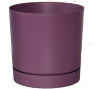 Кашпо Prosperplast DPOP240-4985U TUBO P прикреплен поддон, d 24, h 23 см, 8 л, марсала 070008