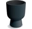 Кашпо Prosperplast DBMIG240-S433 MILLY d 24, h 30,5 см, 4,5 л, антрацит, с вкладышем 069873 1