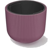 Кашпо Prosperplast DBML240-4985U MILLY d 24, h 19,7 см, 4,5 л, марсала с вкладышем 069932