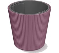 Кашпо Prosperplast DBMI240-4985U MILLY d 24, h 22,7 см, 4,5 л, марсала с вкладышем 069891
