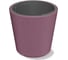 Кашпо Prosperplast DBMI240-4985U MILLY d 24, h 22,7 см, 4,5 л, марсала с вкладышем 069891 1