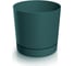 Кашпо Prosperplast DPOP350-2411U TUBO P прикреплен поддон, d 33,8, h 32,6 см, 22,5 л, зеленый 070020 1