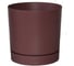 Кашпо Prosperplast DPOP400-7587U TUBO P прикреплен поддон, d 39, h 37,5 см, 35 л, кирпичный 070030 1
