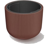 Кашпо Prosperplast DBML300-7587U MILLY d 30, h 25,7 см, 10 л, кирпичный, с вкладышем 069940