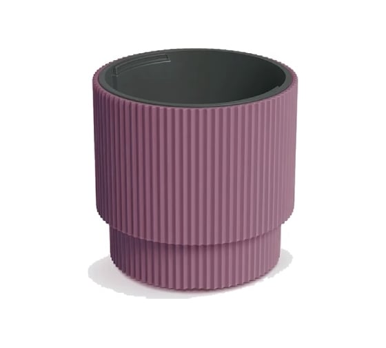Кашпо Prosperplast DBMIN300-4985U MILLY d 30, h 28,5 см, 10 л, марсала, с вкладышем 069828