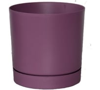 Кашпо Prosperplast DPOP150-4985U TUBO P прикреплен поддон, d 14.8 см, h 14.7 см, 1,8 л, марсала 069994