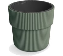 Кашпо Prosperplast DBMIR400-2411U MILLY d 39, h 37 см, 20 л, зеленый, с вкладышем 069847