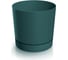 Кашпо Prosperplast DPOP300-2411U TUBO P прикреплен поддон, d 29, h 28,3 см, 14,5 л, зеленый 070013 1