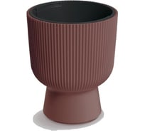 Кашпо Prosperplast DBMIG300-7587U MILLY d 30, h 36,5 см, 10 л, кирпичный, с вкладышем 069878