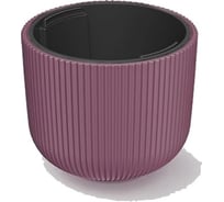 Кашпо Prosperplast DBML300-4985U MILLY d 30, h 25,7 см, 10 л, марсала, с вкладышем 069939