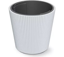 Кашпо Prosperplast DBMI350-S449 MILLY d 35, h 35,5 см, 15 л, белый, с вкладышем 069913