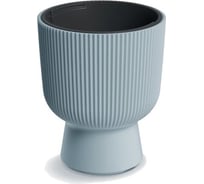Кашпо Prosperplast DBMIG300-443U MILLY d 30, h 36,5 см, 10 л, светло-серый, с вкладышем 069876