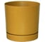 Кашпо Prosperplast DPOP150-117U TUBO P прикреплен поддон, d 14.8 см, h 14.7 см, 1,8 л, горчичный 069991 1