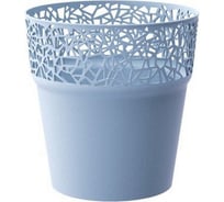 Кашпо Prosperplast Tree круглое 14,5 см, серый DTRE145 656