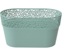 Кашпо Prosperplast Tree овальное 27,5 см, мятный DTRE275 623