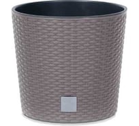 Кашпо с вкладышем Prosperplast DRTUS400L-7529U RATO ROUND d 40, h 37.5 см, 35 л, mocca 069976