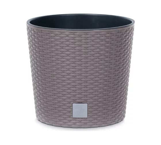 Кашпо с вкладышем Prosperplast DRTUS200L-7529U RATO ROUND d 20, h 19 см, 4 л, mocca 070052